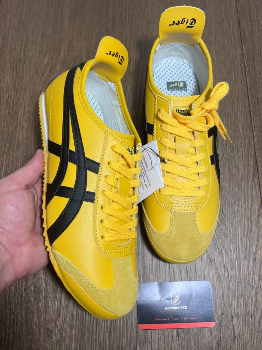 Asics Onitsuka Tiger MEXICO 66 “Kill Bill” Yellow Black